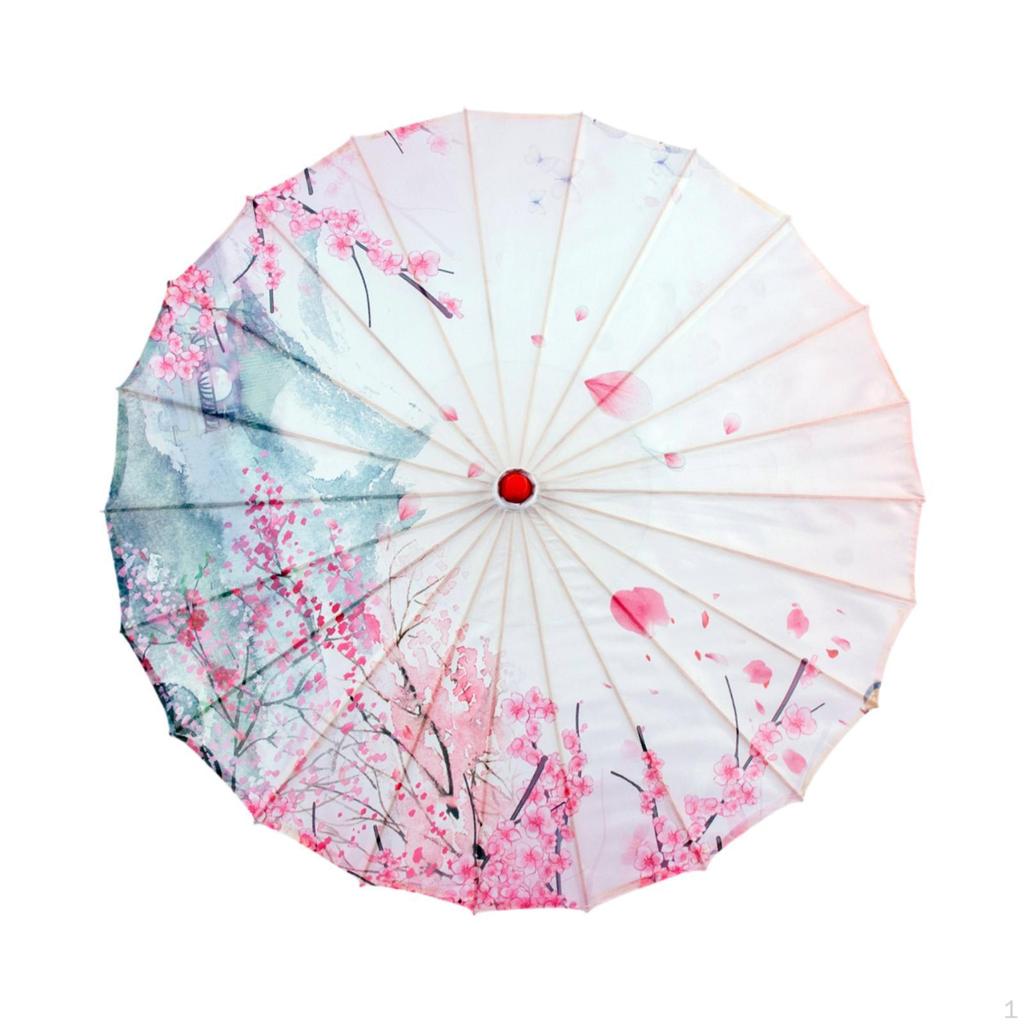 Chinese Oil Paper Umbrella, Handmade Parasol for Costumes, Dancing