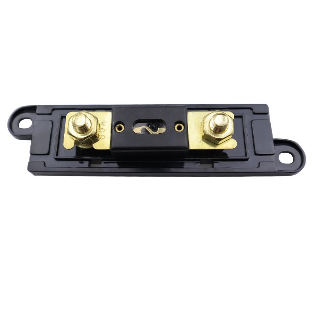 Плавкая вставка с болтовым креплением Прозрачный автомобильный блок предохранителей Универсальный держатель предохранителя Распределение