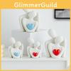 Embrace Ceramic Couple Statue For Wedding Decor And Romantic Gift
