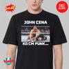 Футболка John Cena Turn Heel KO CM Punk На WWE Elimination Chamber 2025