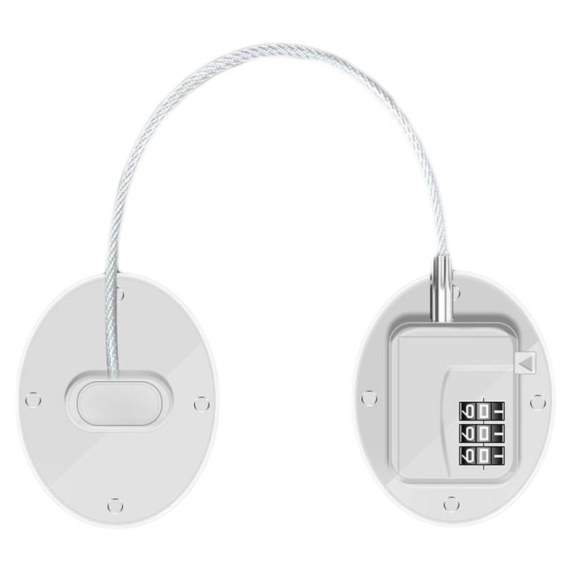 Замок для холодильника, кодовый дизайн, прочный металлический ABS, многофункциональный замок для морозильника, для окна шкафа