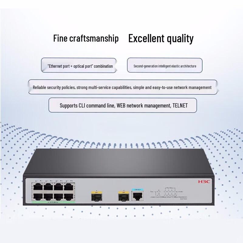 H3C S5008PV6-EI Layer 2 Gigabit Enterprise Switch
