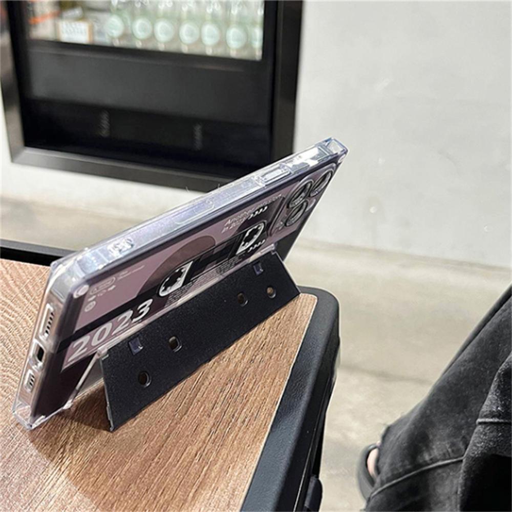 Роскошный квадратный чехол для телефона с 3d кронштейном в стиле ретро для Iphone 14 13 12 Pro Max 11, стильная подставка, противоударная мягкая задняя крышка, принципиально