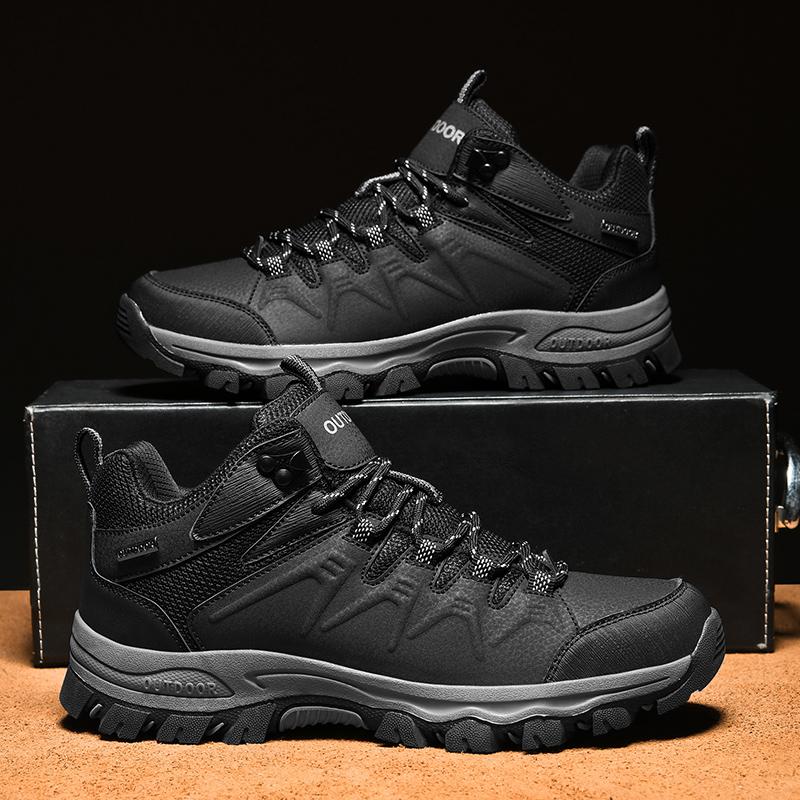 Mountain Climbing Sneaker Man Trekking Men Top Quality Casual Snow Boots Waterproof Warm Winter Shoes Men Hiking Boots Outdoor