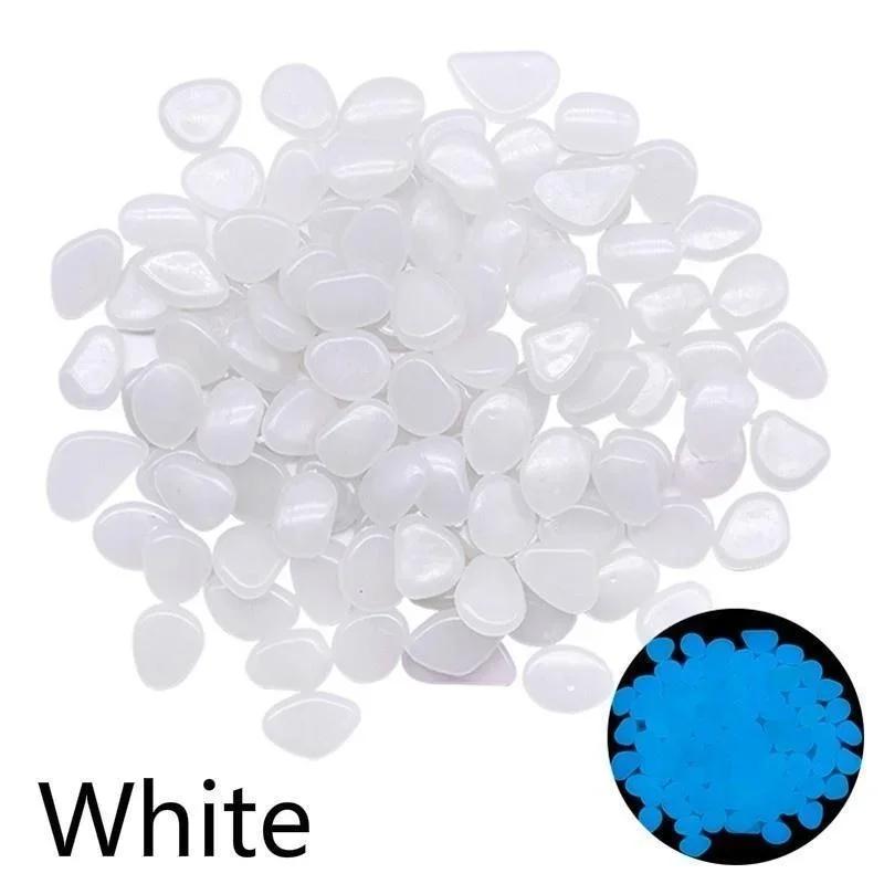 Светящиеся камни Светящиеся в темноте Галька Камни Уличные дорожки Домашний сад Двор Декор Камешки для аквариума