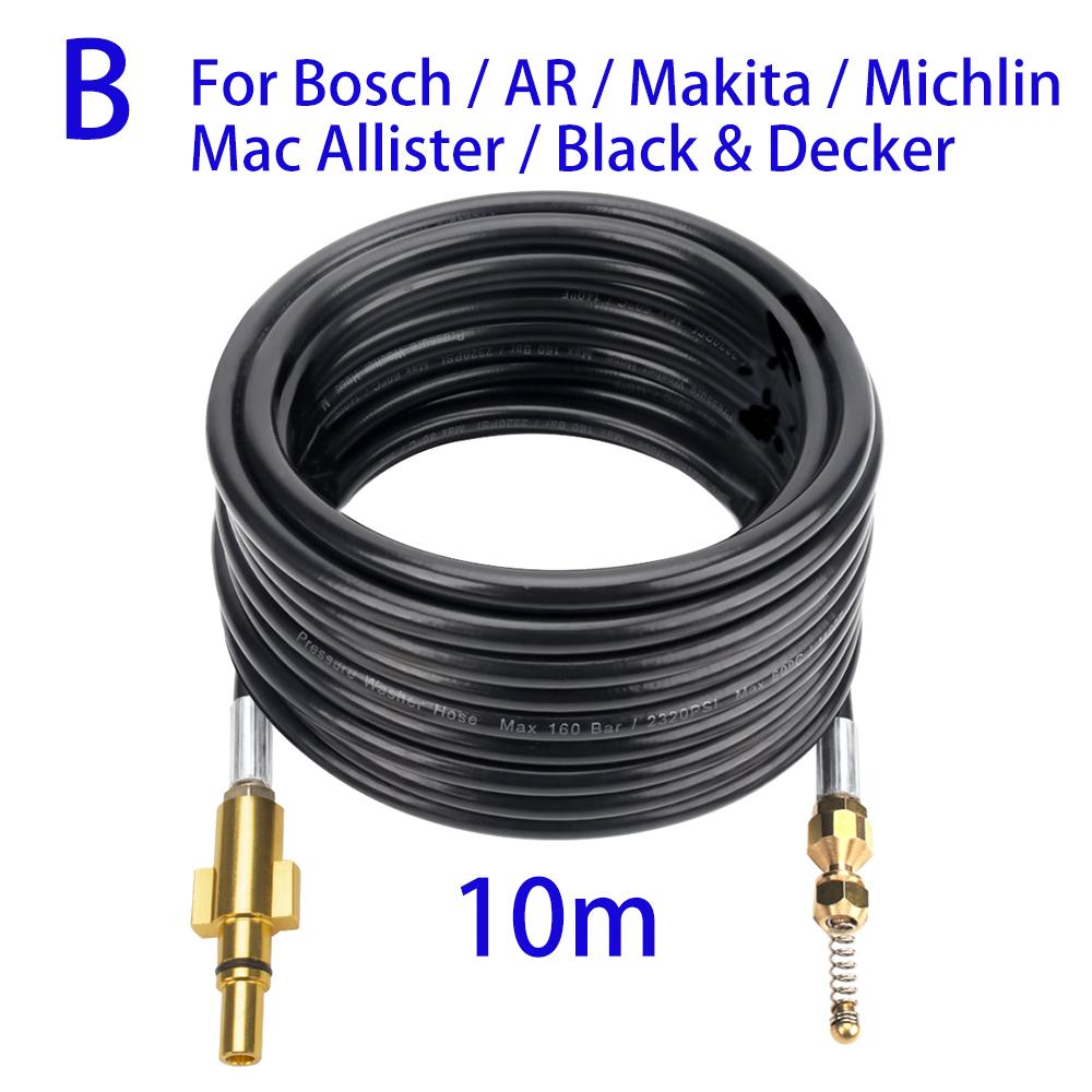 10 м мойка высокого давления, трубопровод, дноуглубительные работы, струйный шланг, комплект для промывки канализации, засорение труб, шнур для шланга струйной мойки