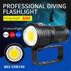 3000LM Diving Flashlight Photography LED Light Underwater 80m IPX8 Torch Lamp