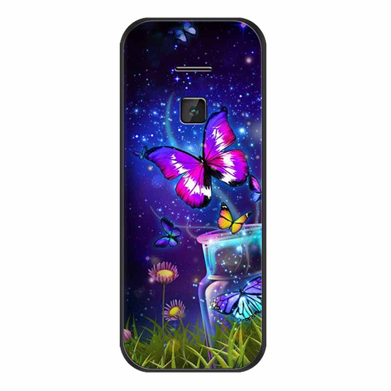 For Nokia 225 4G Case Silicone Soft Butterfly Space TPU Back Cases For Nokia 225 4G Cover Bumpers for Nokia225 4G Painted Marble