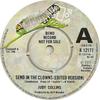7inch Record JUDY COLLINS - Send In The Clowns K12177PROMO Elektra 1975 UK Pop Used