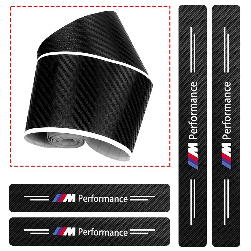 High-quality Carbon Fiber Car Door Sill Protector Sticker For BMW M G30 G32 G01 G02 G05 G06 G07 G26 G23 G22 F40 F20 G08 G16 M3 bzdn55