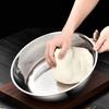 Metal Mixing Bowl Smooth Surface Non-Stick Easy To Clean Dishwasher Safe Multipurpose Large Basin Salad Basin