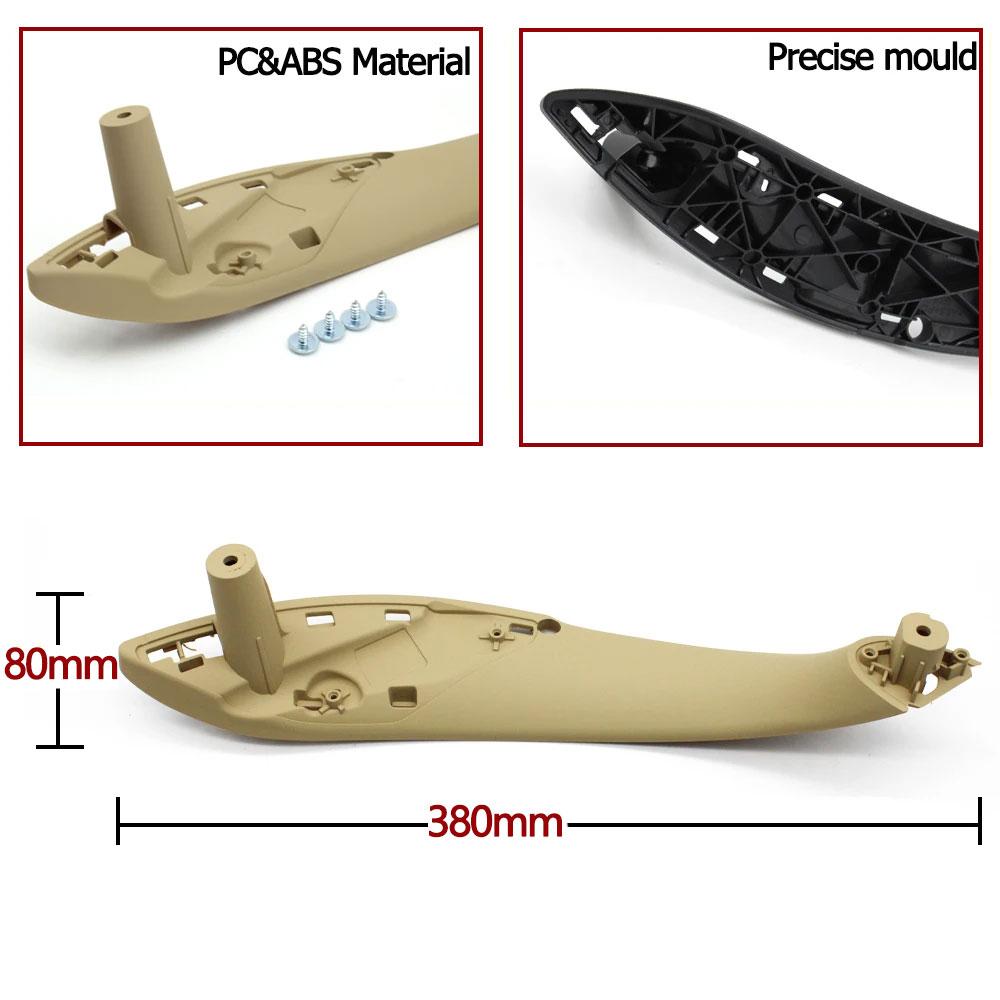 Car Interior Door Pull Handle Inside Panel Trim For BMW 3 4 Series M3 M4 F30 F80 F31 F32 F33 F34 F35 F36 F82 2013-2018