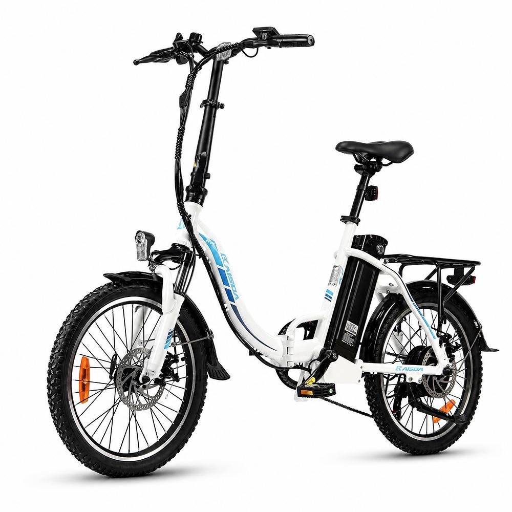 KAISDA K7 Adult Electric Bike 250W Motor 36V13AH Battery 20 Inch Wheels Lightweight Urban City Commuting E-Bicycle for Daily Work Travel