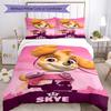 3pcs PAW Patrol Bedding Set Duvet Cover Closure Includes 1 Duvet Cover & 2 Pillowcases, Soft and Comfortable for All Seasons.