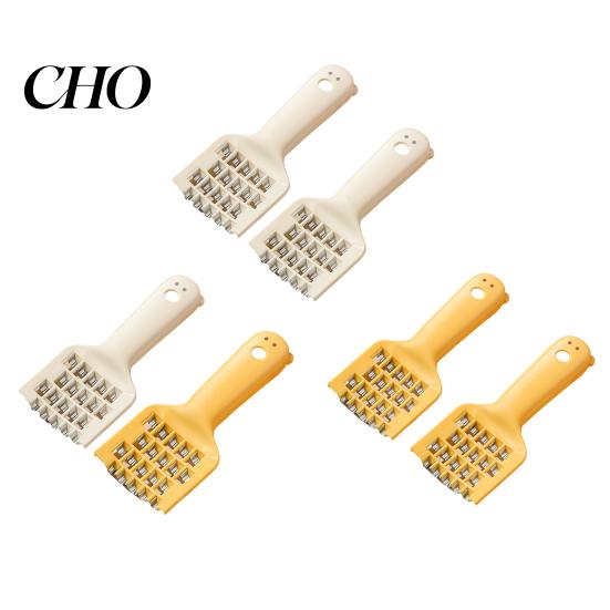 Quick Vegetable Prep Tool 2Pcs Cutter Multifunctional Hand Peeler Tool, Stainless Steel Blade Slicer Food-grade PP Handle Chopper with Easy