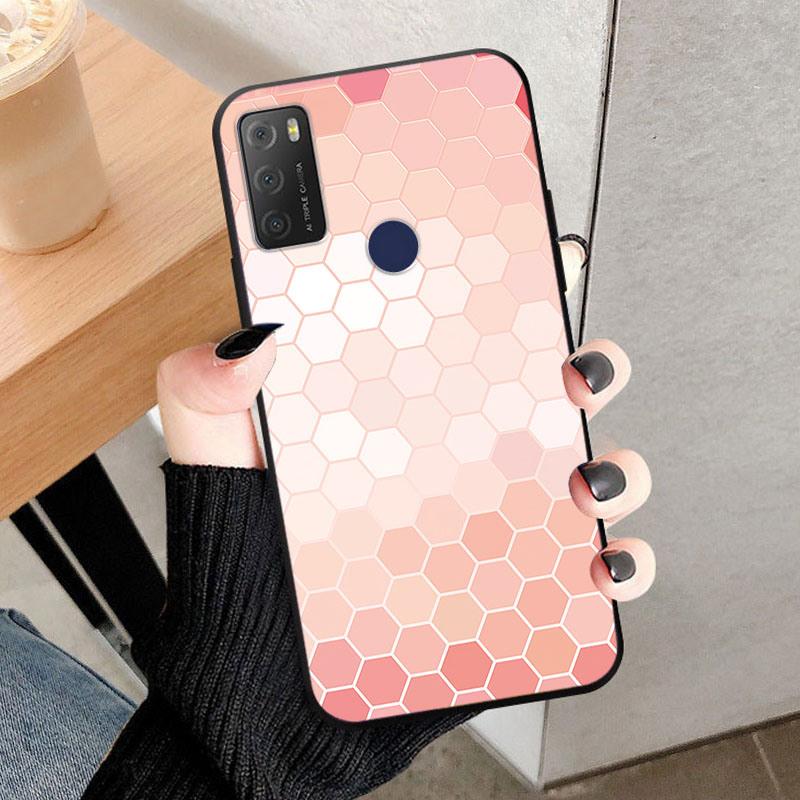 For Alcatel 1S 2021 Cases 6025H 6025D Wolf Lion Soft TPU Silicone Phone Cases For Alcatel 1 S 2021 Back Cover Bumper Funda Coque
