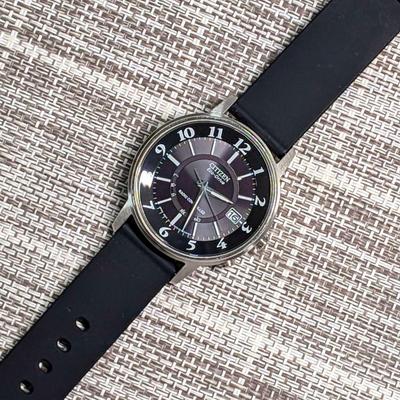 Б/у мужские часы CITIZEN Eco-Drive с радиосинхронизацией