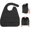 Взрослые слюнявчики Водонепроницаемый мягкий фартук Взрослые полиэтиленовые слюнявчики Длинный протектор одежды для пожилых