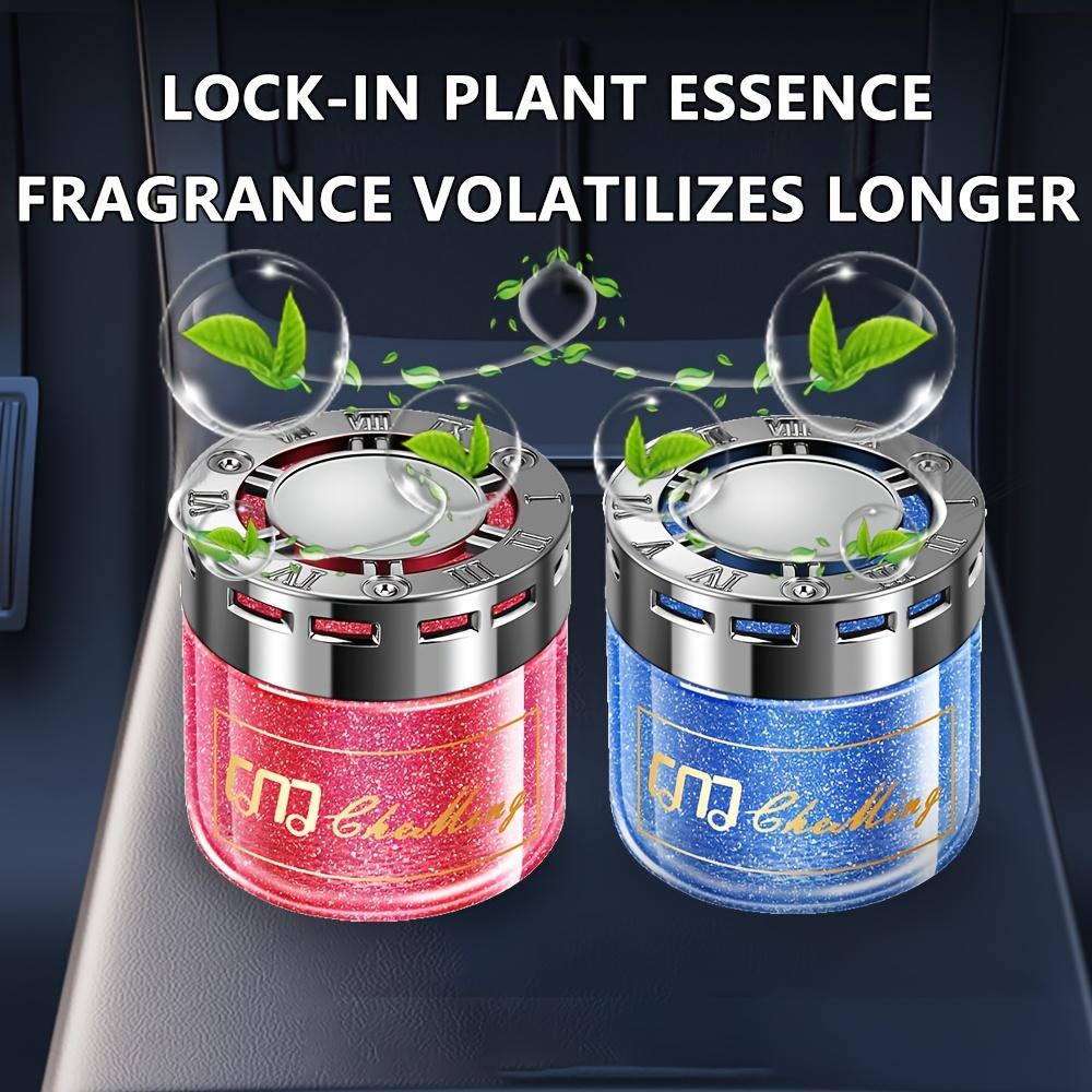 Luxury Gel Car Air Freshener Cup Holder Design 6 Month Botanical Scent