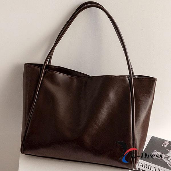 Большая сумка-шоппер на плечо для хранения вещей (3 цвета)