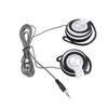 3.5mm Wired Gaming Headset On Ear Sports Headphones Ear Hook Music Earphones for Smartphones Tablet Laptop Desktop PC