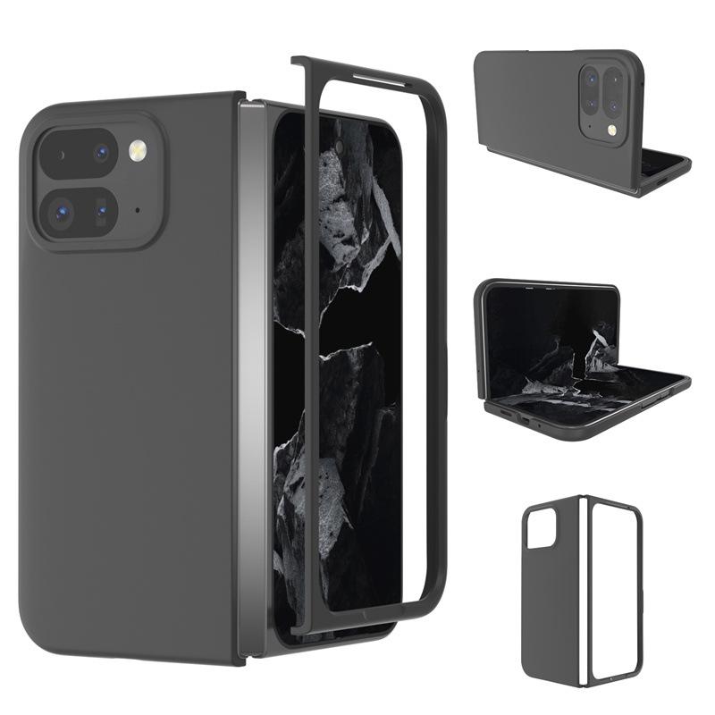 Google Pixel 9Pro Fold Чехол с покрытием "кожа на ощупь", ультратонкий, противоударный