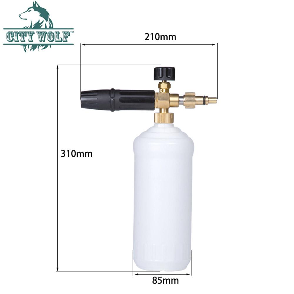 Пенная пушка, пенная насадка для снега, для мойки высокого давления Sterwins 100EPW 110EPW 120EPW 130EPW 135EPW 160EPW Lavor Parkside, автомобильный инструмент