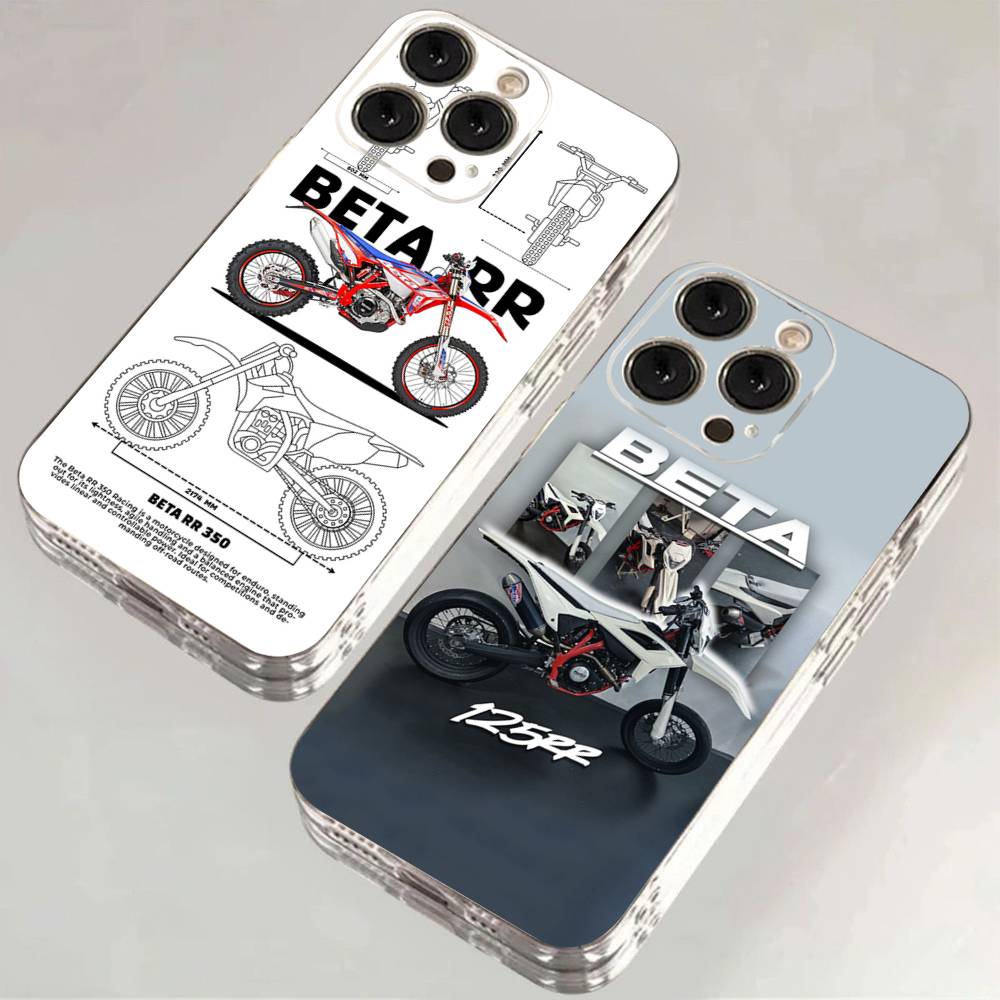 BE-TA RACING GASGAS Phone Case For iPhone 17 15 14 13 11 12 16 Pro Max Plus Mini Transparent Silicone Soft Funda