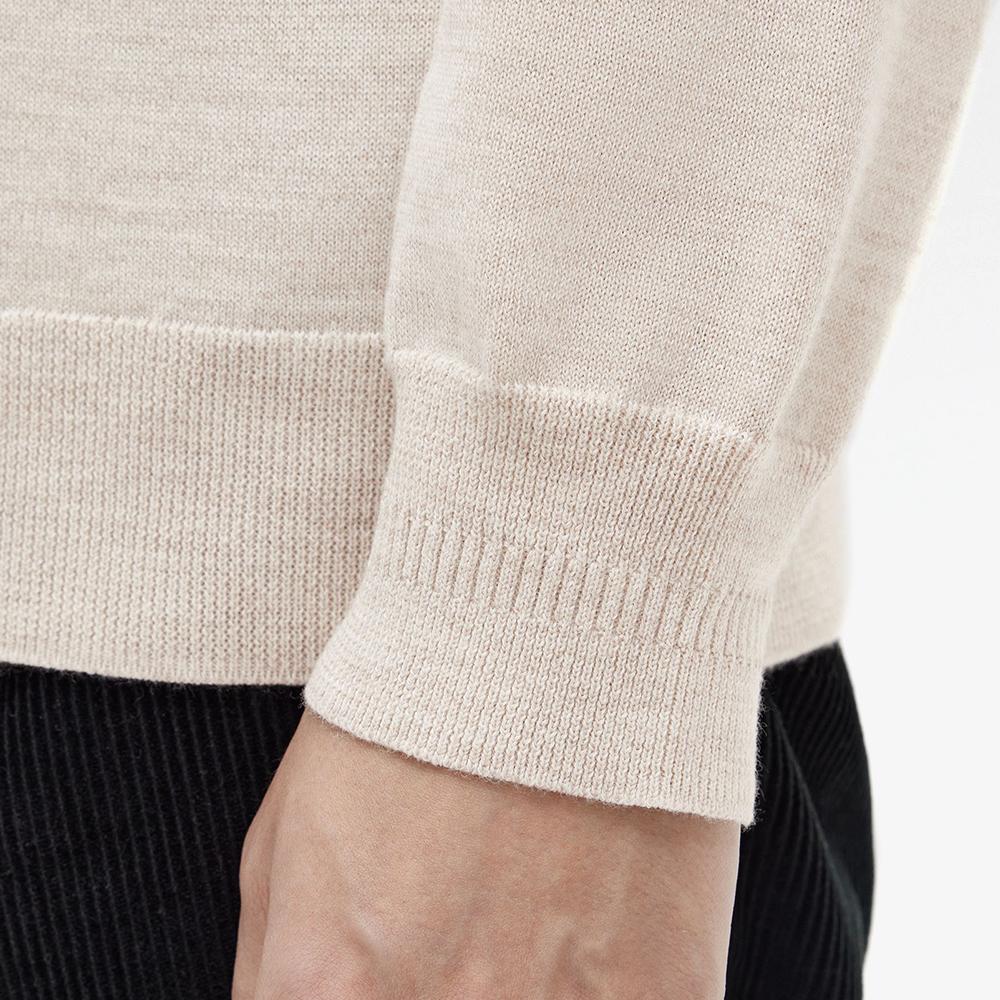 Fred Perry [Острый] Классическая вязаная рубашка с длинным рукавом (X23) Afpm2434535-X23