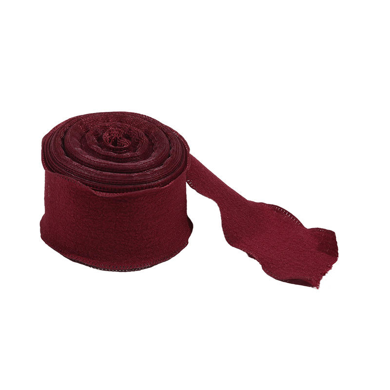 DIY Cake Bouquet Flower Fish Tail Yarn Packaging Ribbon Ruffle Lace Folding Ribbon Linen Wave Lace Ribbon