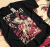 Tanjiro Nezuko T-Shirt Demon Slayer Kimetsu NoYaiba Manga Horror Shirt Gift  122