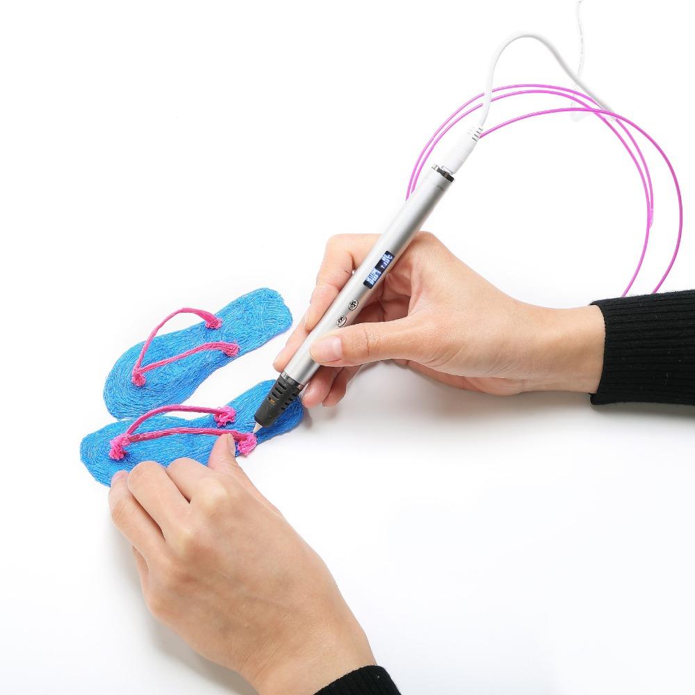 3D-ручка для рисования, OLED PLA, ABS-нить, 3D-принтер, рождественские подарки, Lapiz, 3D-ручка для печати для школы, 3D-карандаш, гаджет