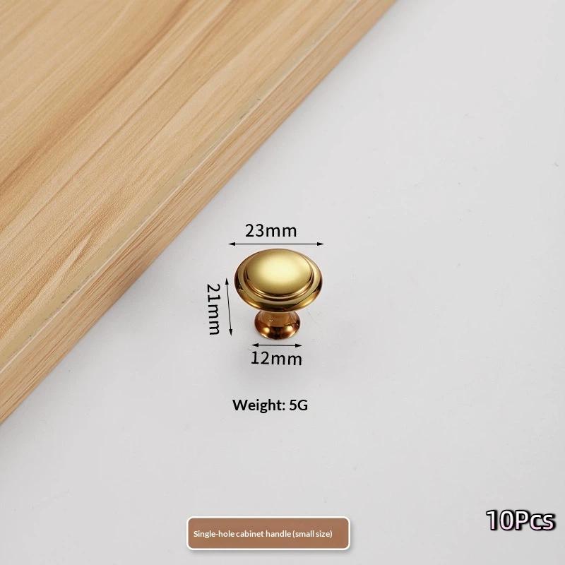 Нержавеющая сталь Ручки для шкафа Одиночное отверстие Ручка Комод Ручки-тяжки 23 мм - 30 мм С винтом Ручки для ящика Фурнитура Аксессуар