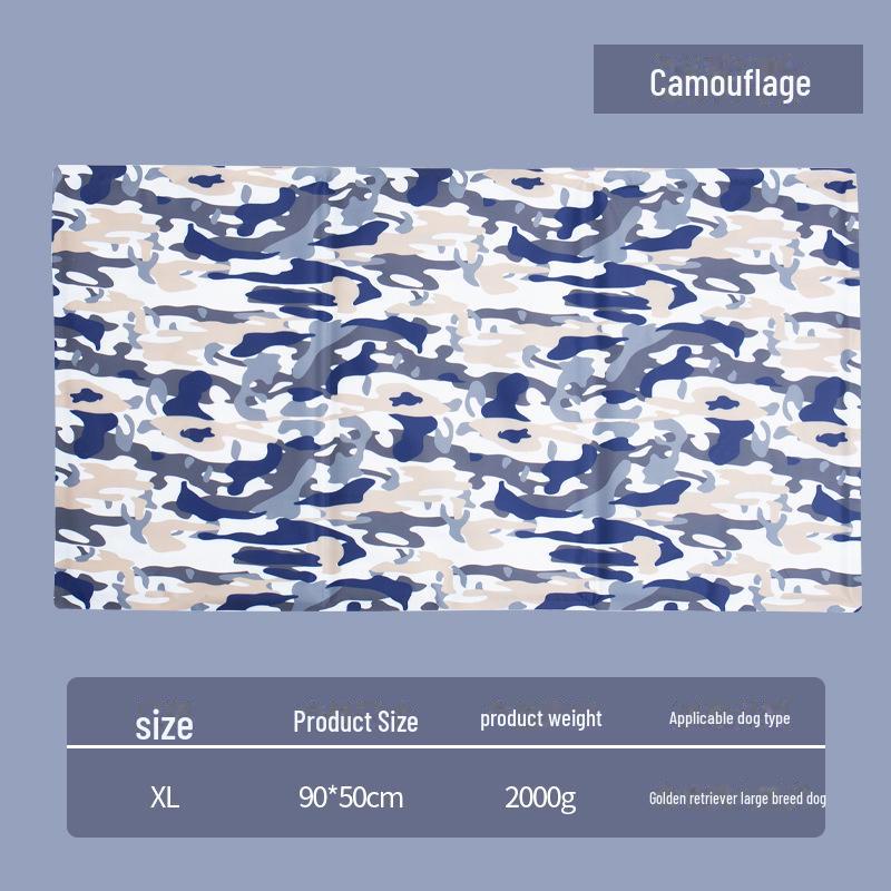 Популярный устойчивый к царапинам охлаждающий гелевый коврик для кошек, увеличенный летний ледяной коврик