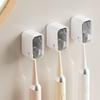 3Pcs Punch Free Electric Toothbrush Storage Rack Plastic Tooth Brush Rack  for Home