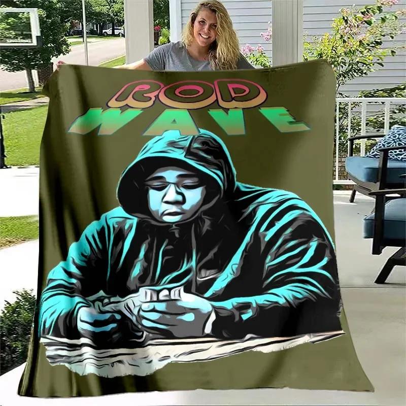 Rap singer Rod Wave tapestry; popular singer; hip-hop singer; Soulfly album music poster blanket; room decoration bed blankets