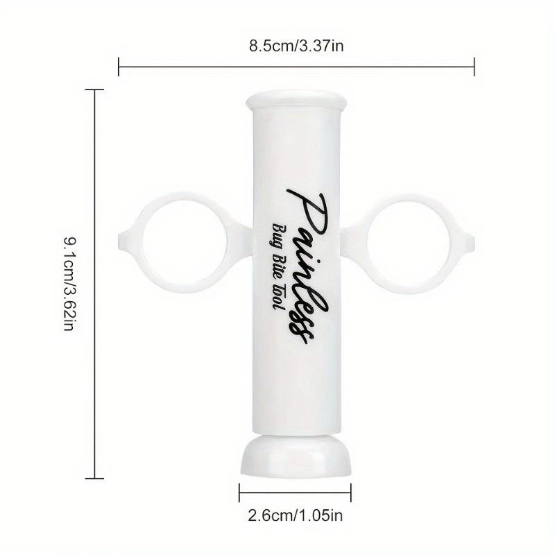 Инструмент для отсасывания укусов насекомых - Экстрактор яда для облегчения на природе - Первая помощь для кемпинга, пеших походов и рюкзаков - Уменьшает зуд и отек