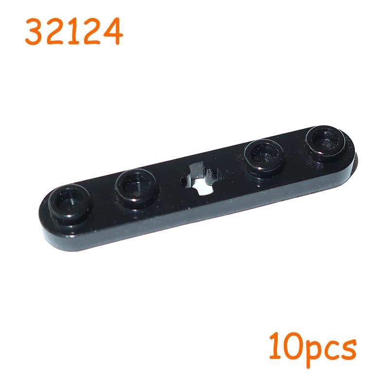 Non-Toxic Technical Plate With Toothed End Small Particle Building Blocks With Studs Moc Toy Parts 32124 32125 4263 2711 4262 4442 2719