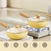 Керамическая кастрюля для молока, антипригарная кастрюля, дополнительная пищевая кастрюля, маленькая кастрюля для жарки «кошачья лапка», бытовая кастрюля для жарки, жареные яйца, лапша быстрого приготовления