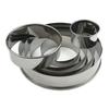 6Pcs/Set DIY Cake Ring Mold Stainless Steel Cookie Mousse Cuttur Durable Wedding Cake Tools