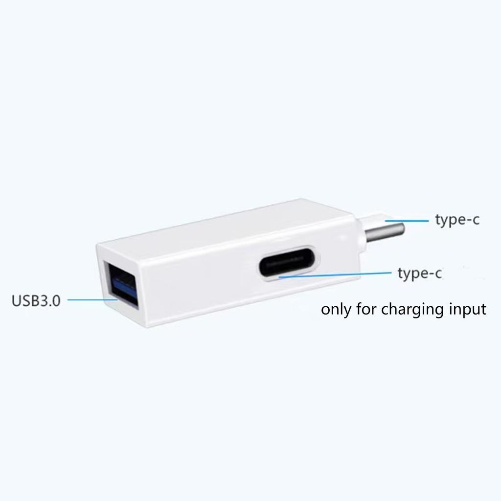 USB 3.0 To USB Type C Adapter with Charging Port USB C Male To USB 3.0 Female Converter Adapter for Phone Laptop Mouse