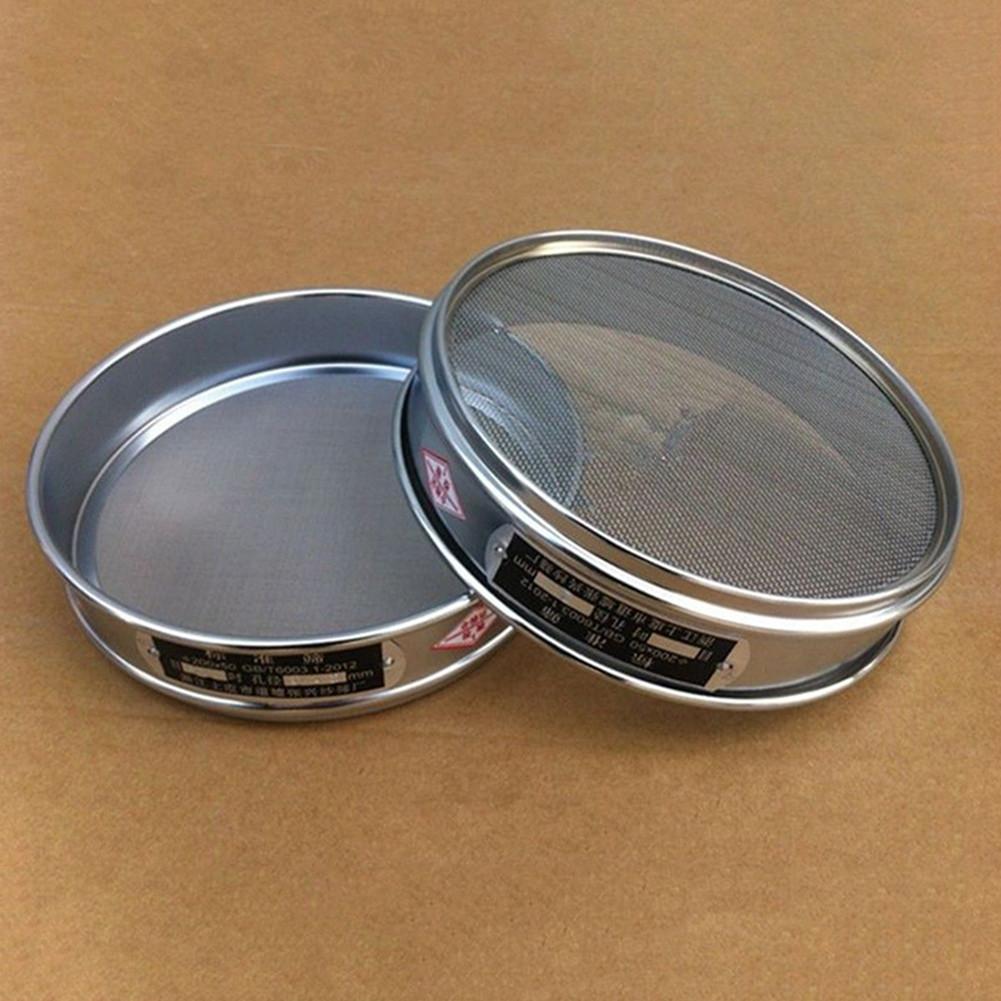 Aperture Range from Fine to Coarse Choose Your Perfect Match with this Sturdy Chrome Plated Lab Test Sieve of 20 cm Size