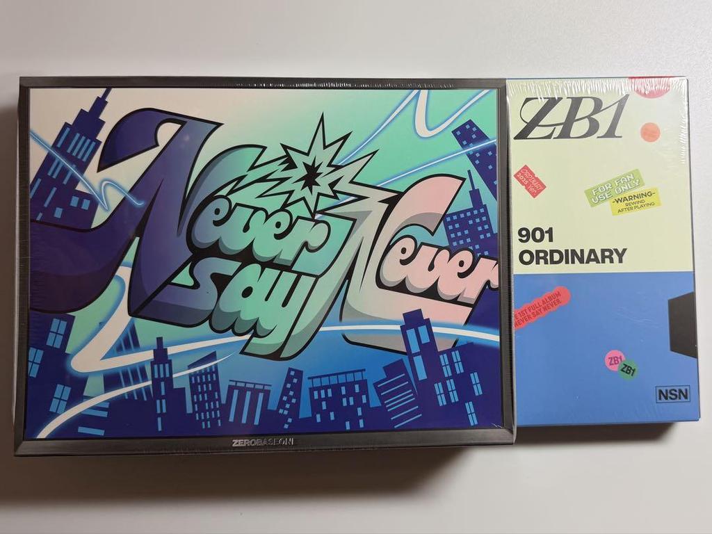 [USED] ZEROBASEONE 1st Regular Album ICONIC 2 Editions