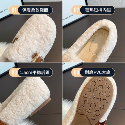 Aogu Shi Deng Mao Mao туфли-лодочки женские осень 2025 новые корейские повседневные темпераментные леди ветер носить легкие туфли с открытым верхом