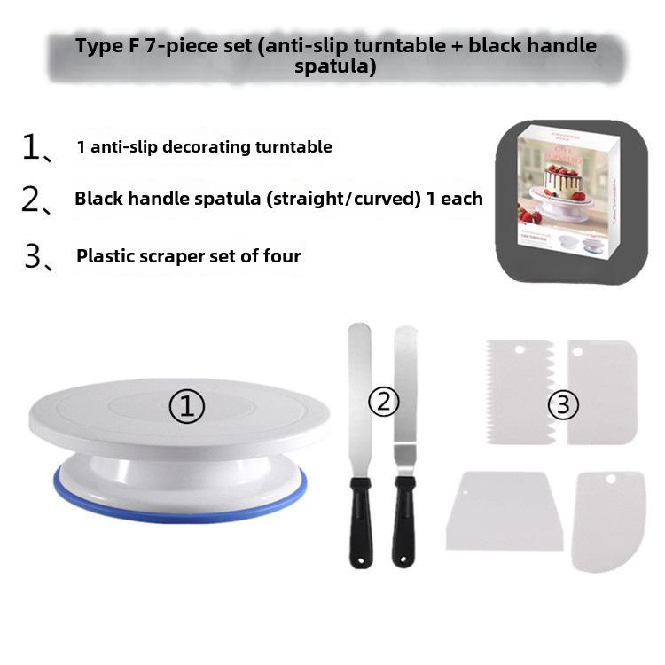 Набор для украшения торта из пшеничной соломы - вращающийся инструмент для выпечки для проектов «сделай сам»