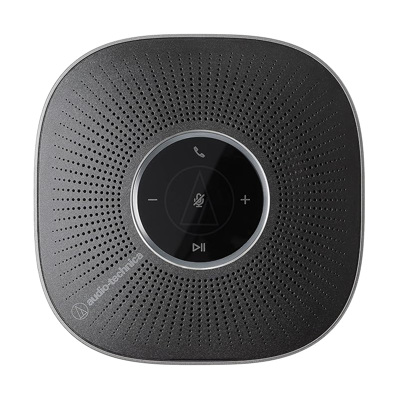 Audio Technica Speakerphone Conference Microphone Speaker Bluetooth Correspondence Type-C Type-A Noise Reduction Function Equipped with Echo Canceller