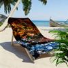Zen Warrior Harmony beach towel beach Beach towel for vacation photos seaside quickdrying swim towel Outdoor pool towel Fashion