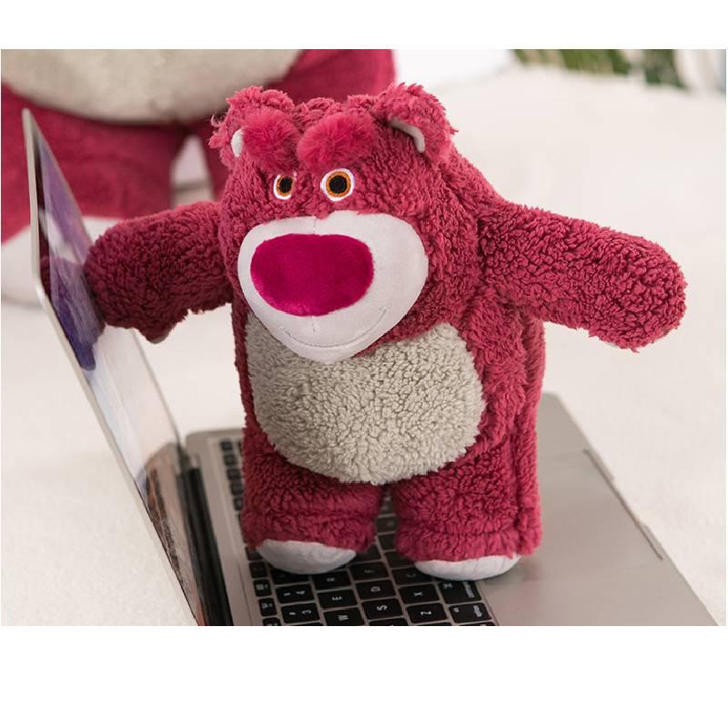 New Arrival Strawberry Bear Plushie Fluffy Teddy Bear Toy For Children