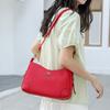 Однотонная сумка через плечо Женская сумка Большой вместимости Маленькая квадратная сумка Сумка для поездок на работу Сумка кроссбоди