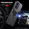 KEYSION Противоударный защитный чехол для Realme C33 C35 C30 V20, мягкий силикон + ПК, металлическое кольцо-подставка, задняя крышка для телефона для OPPO A96 A76 4G